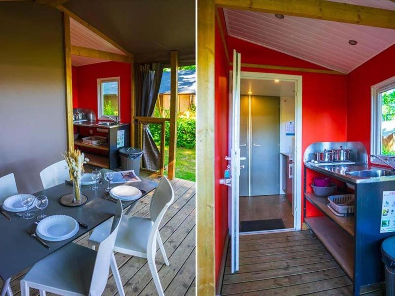 Camping De La Foret Seasonova Sillé-le-Guillaume Exterior foto
